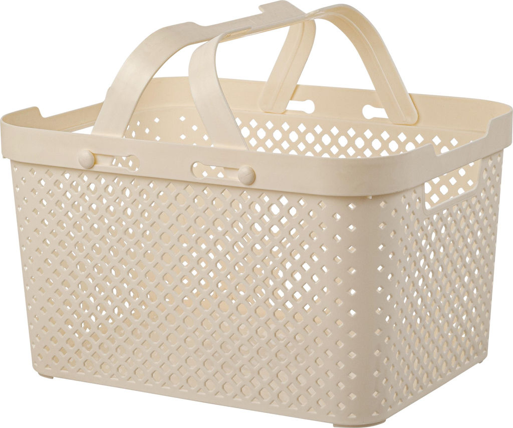 Корзина для хранения с ручками Plast Team Stockholm, 15 л арт РТ5003