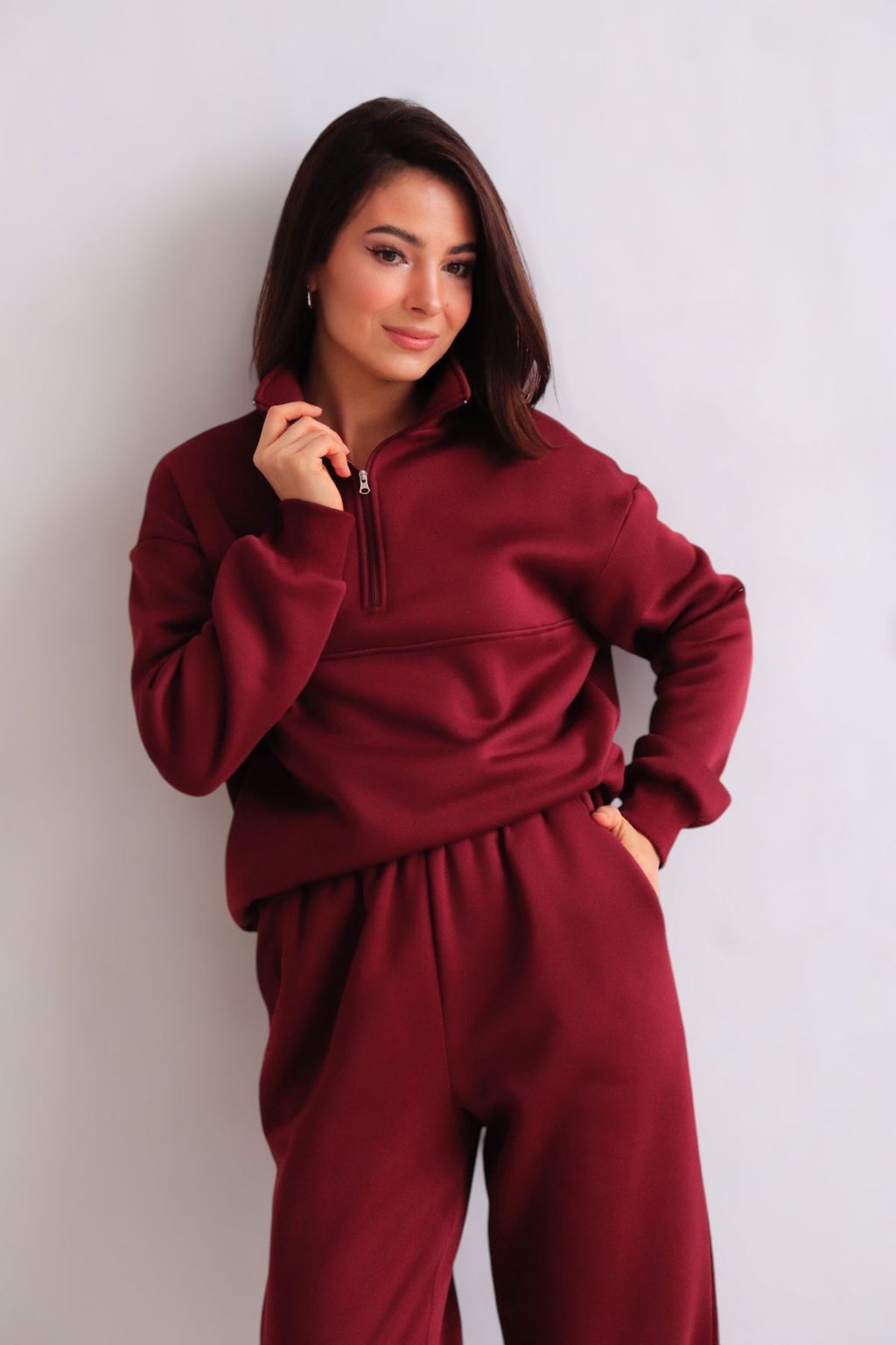 Martichelli Костюм спортивный в винном оттенке  фото 10