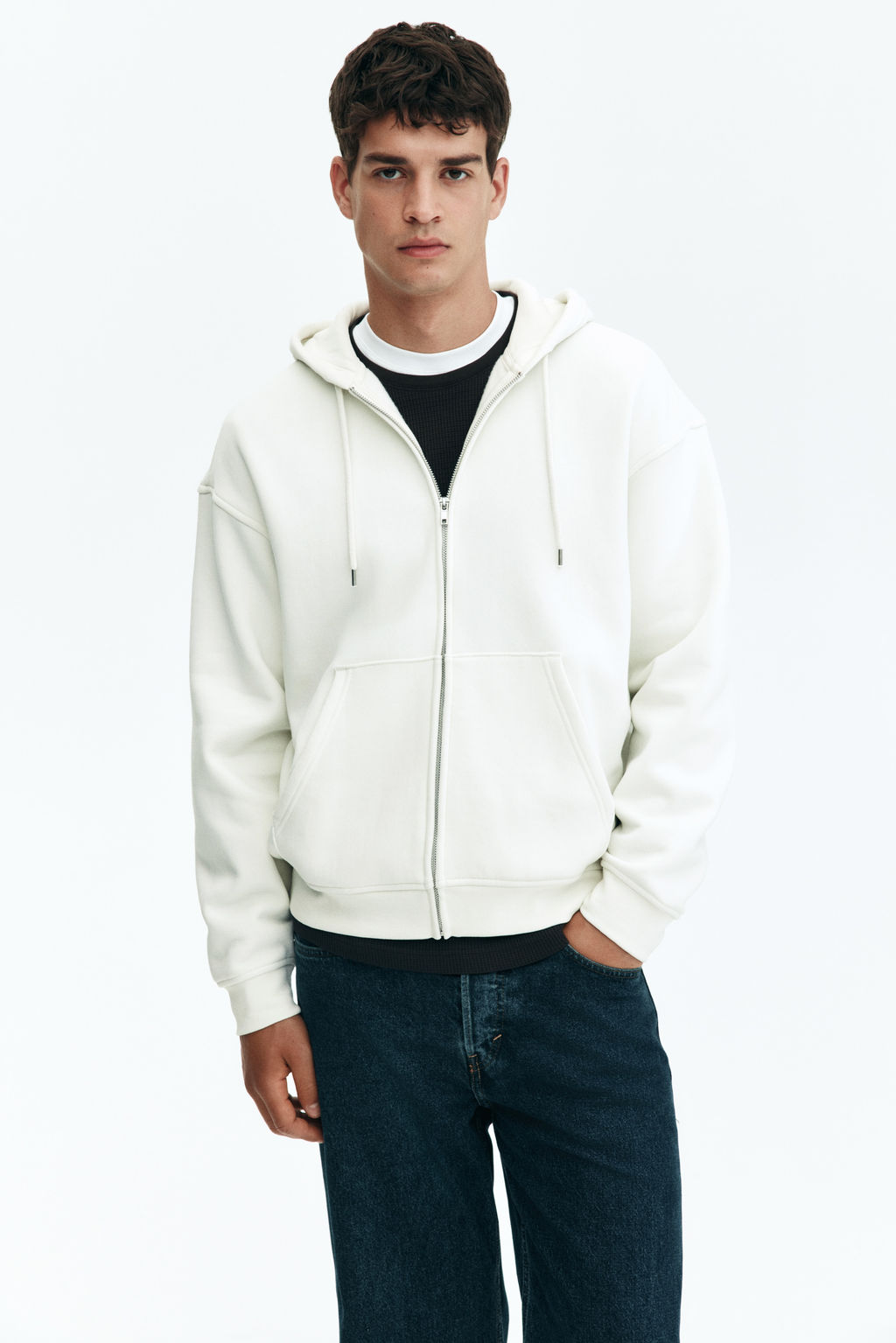 Chaqueta sudadera con capucha Loose Fit - H&m фото 11