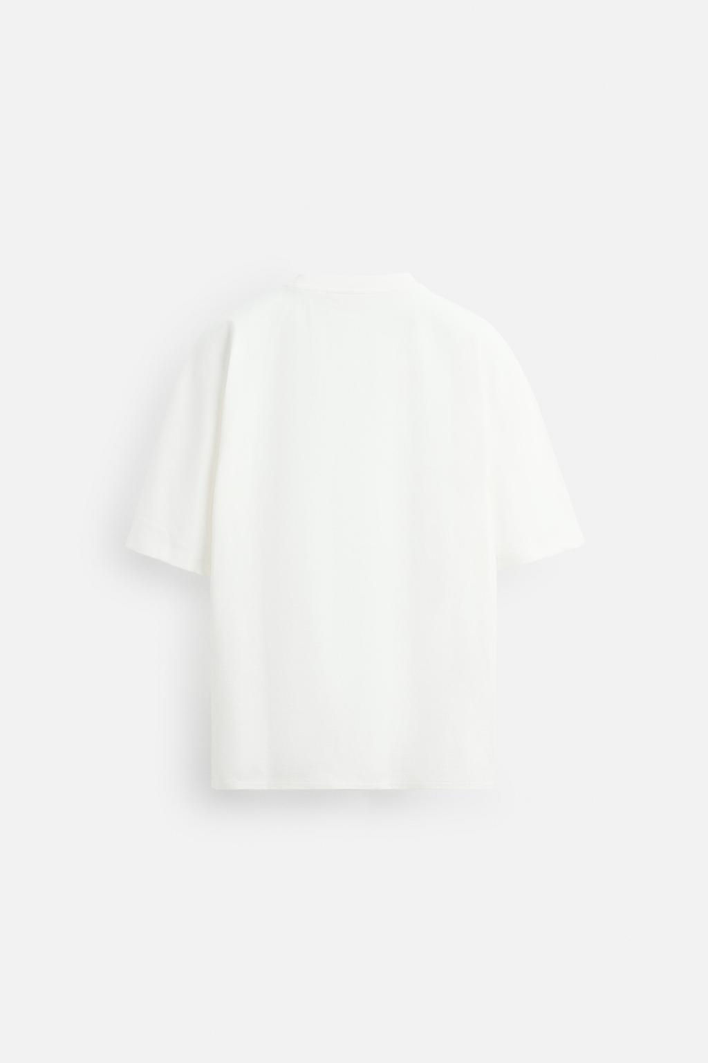 RELAXED FIT T-SHIRT - Zara фото 16