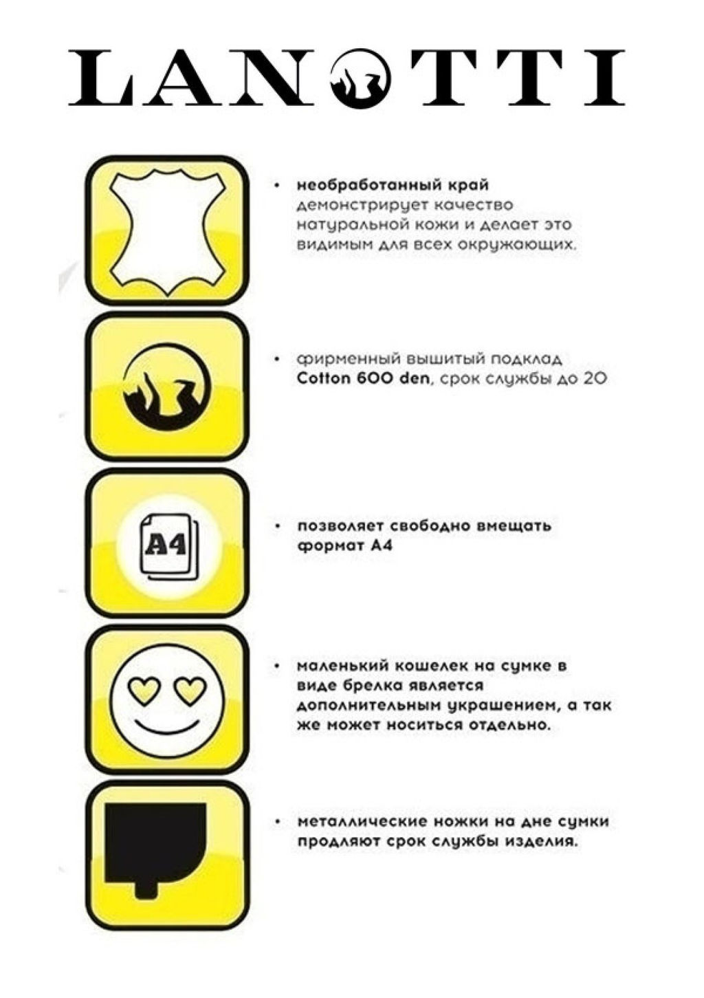 Сумка женская Lanotti 6610 new/черный