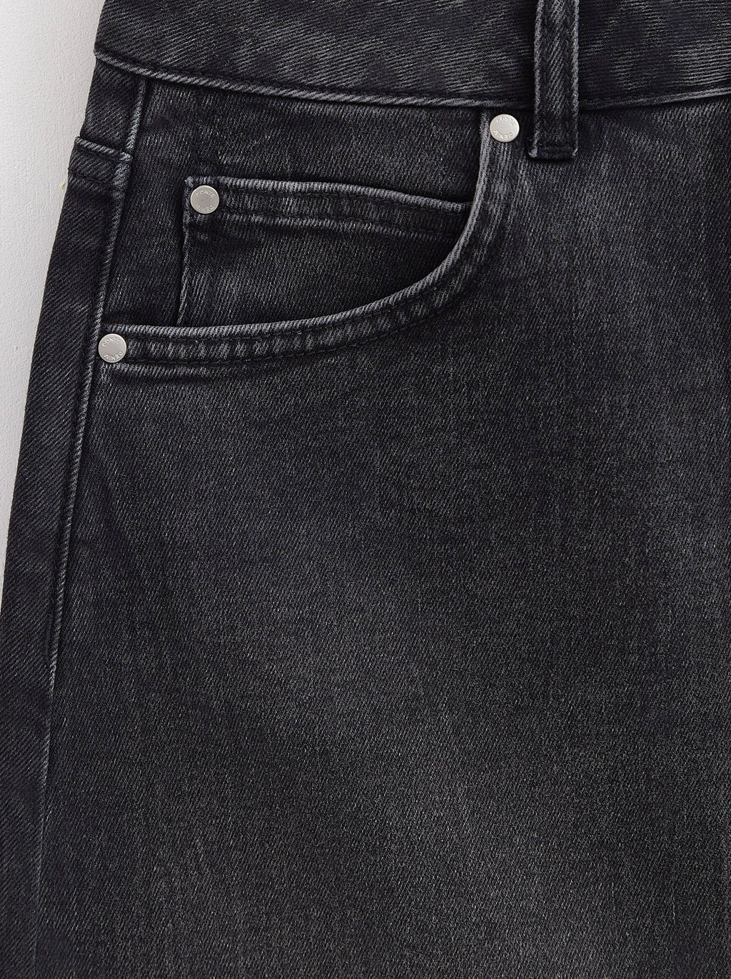 CONTE CON-686 Юбка джинсовая женская washed black