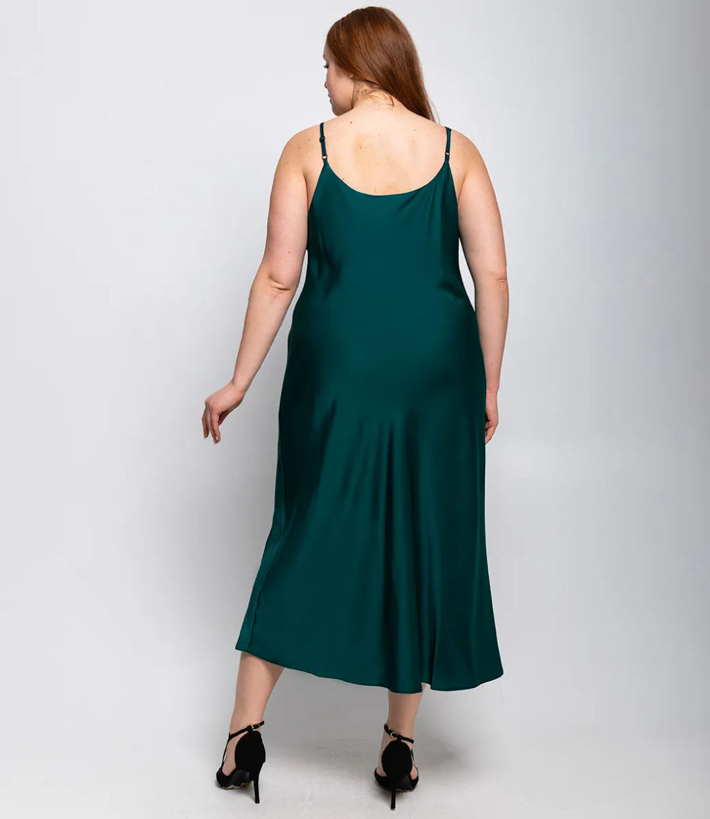Платье #БШ2419, изумрудный