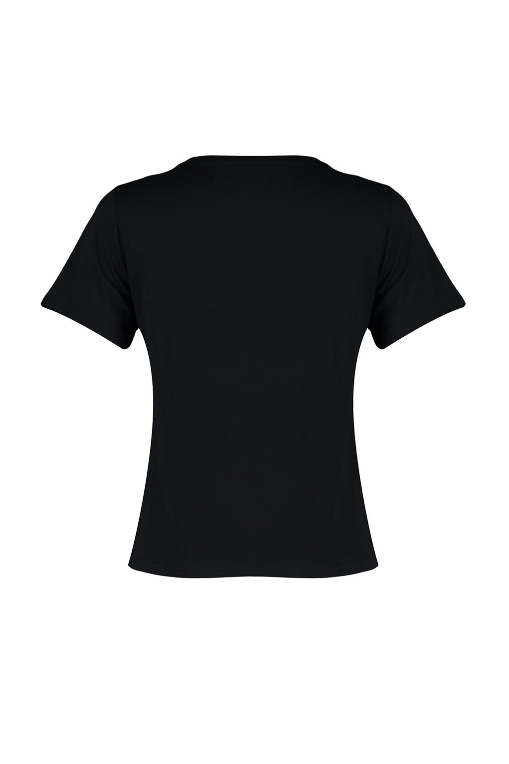 TRENDYOLMILLA Siyah 100 Pamuk Slogan Nak?sl? Regular Kal?p Orme T-Shirt TWOSS24TS00097  фото 12