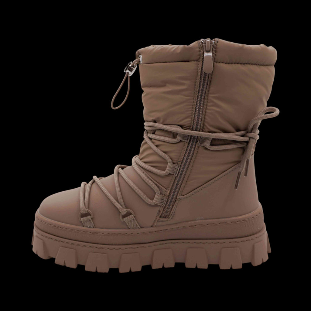 Дутики Q852-3 коричневые