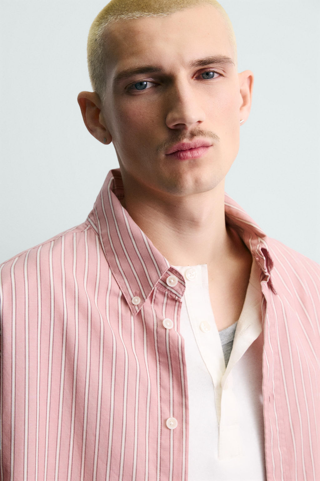 STRIPED RELAXED FIT SHIRT - Zara фото 5