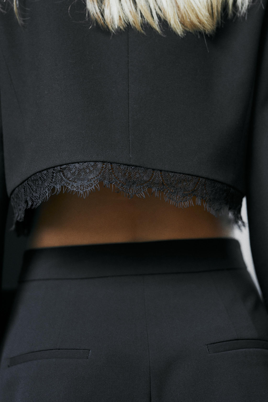 SHORT LACE BLAZER - Zara фото 5
