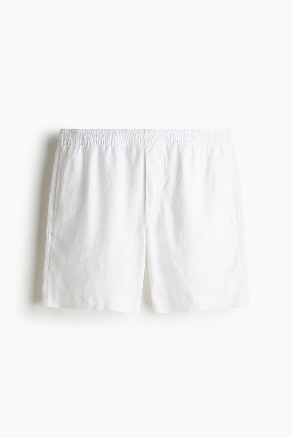 Pantal?n corto de lino Regular Fit - H&m фото 2