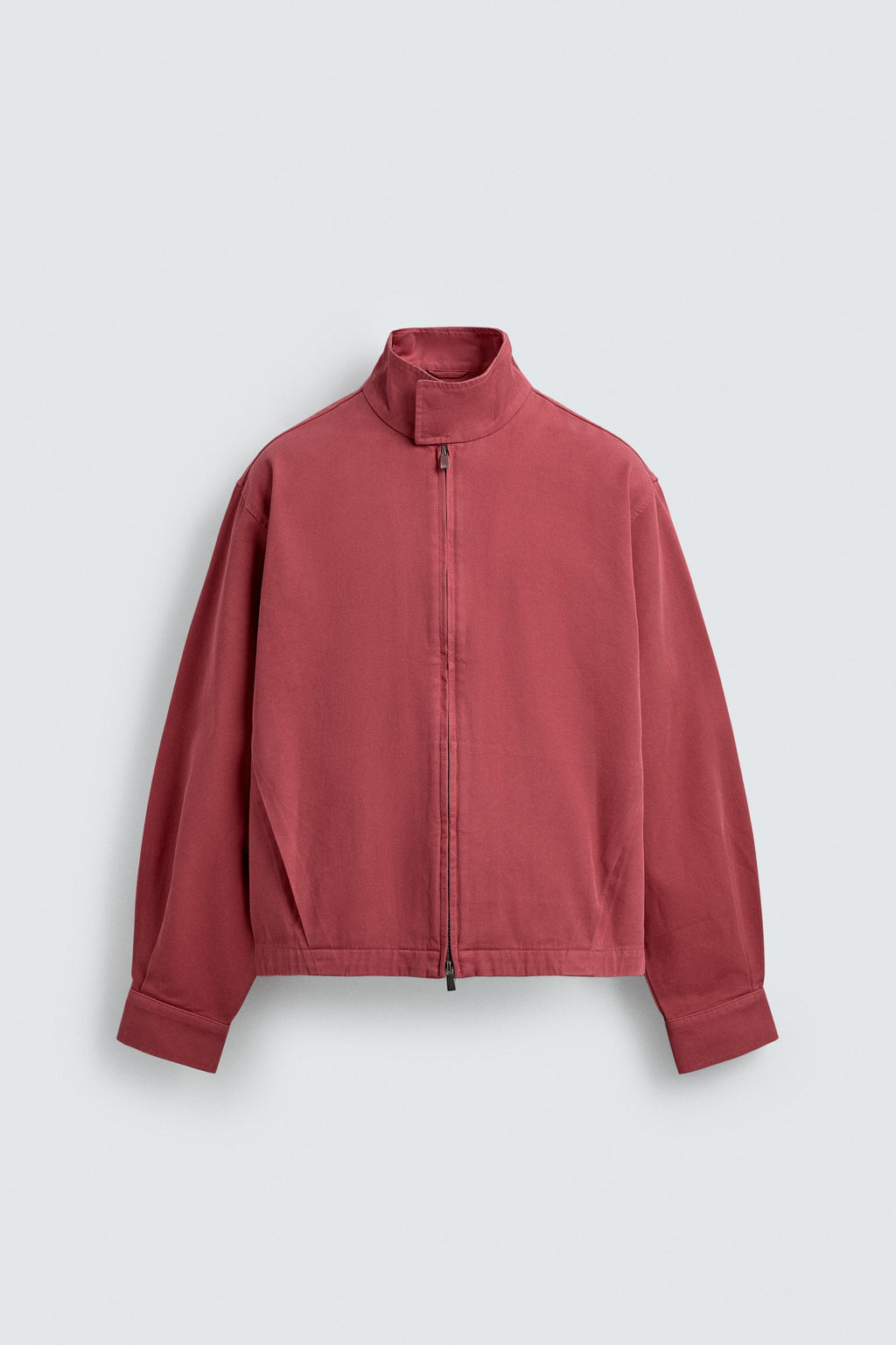 CAZADORA REGULAR FIT ALGOD?N LAVADO / 140 - Zara фото 8