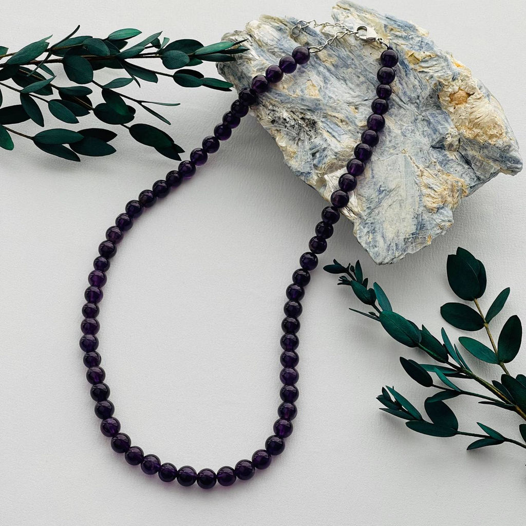 Бусы из Аметиста 50 см +