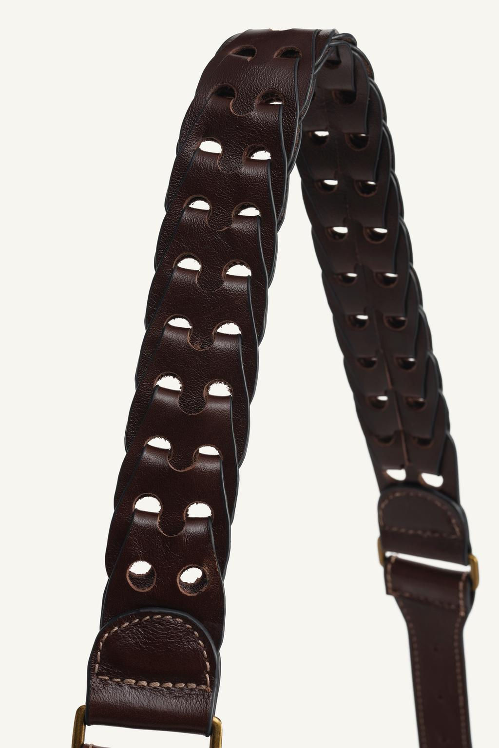 LIMITED EDITION FABRIC SHOULDER BAG - Zara фото 8