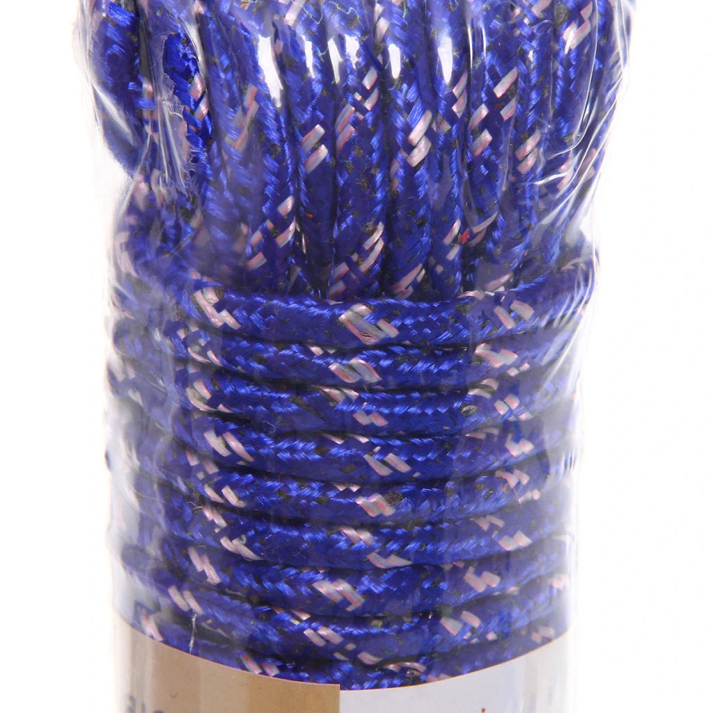 Цена за 4 шт. Веревка бельевая, хозяйственная плетённая Селфи, 4 мм, 20 м, микс