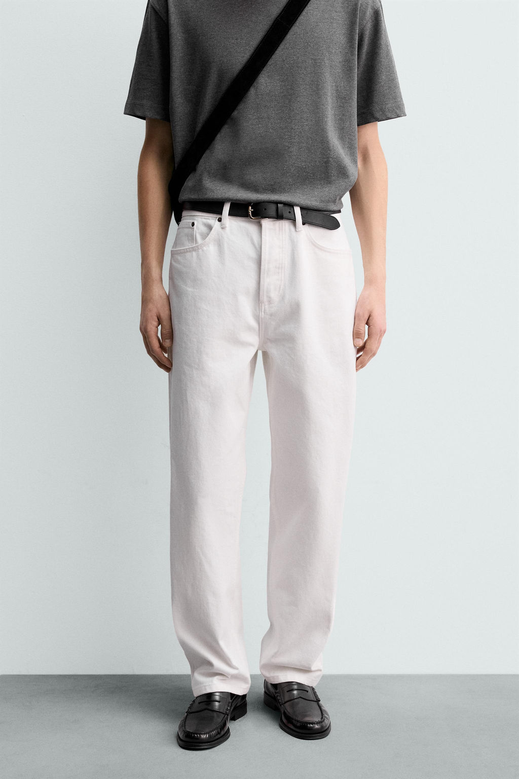 ORIGINS STRAIGHT ANKLE FIT JEANS - Zara фото 12