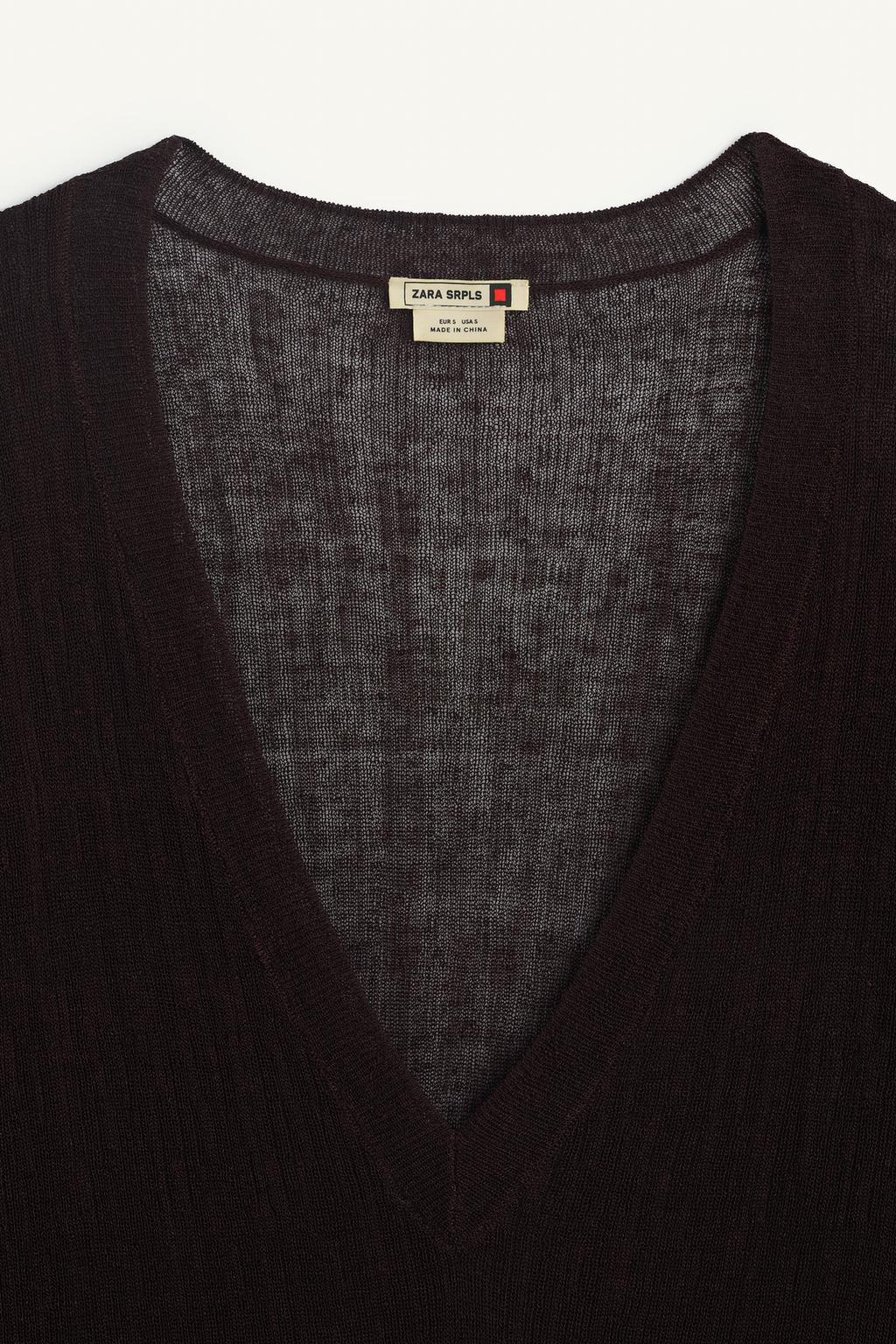VNCK KNT LNN 16 / Chocolate - Zara фото 7