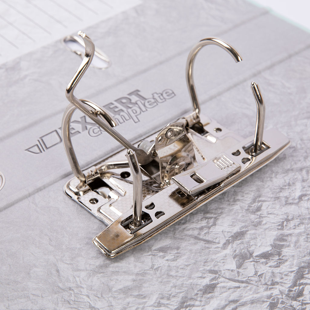 Expert Complete Регистратор Pastel 50 мм 50 шт. Classic Lite A4 арочный механ. (разб.) лён 2-й сорт бирюзовый EC100191019