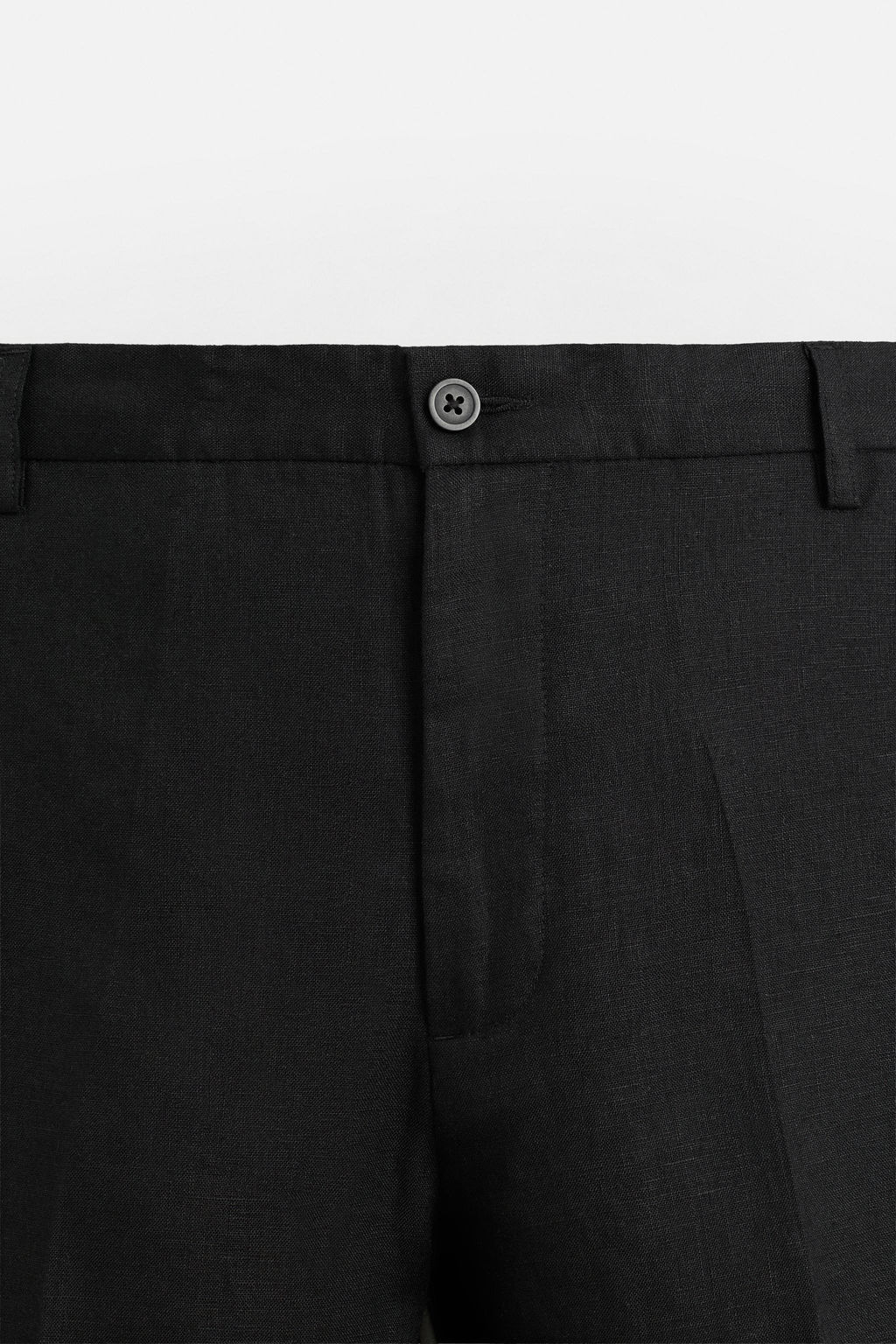 REGULAR FIT 100% LINEN TROUSERS