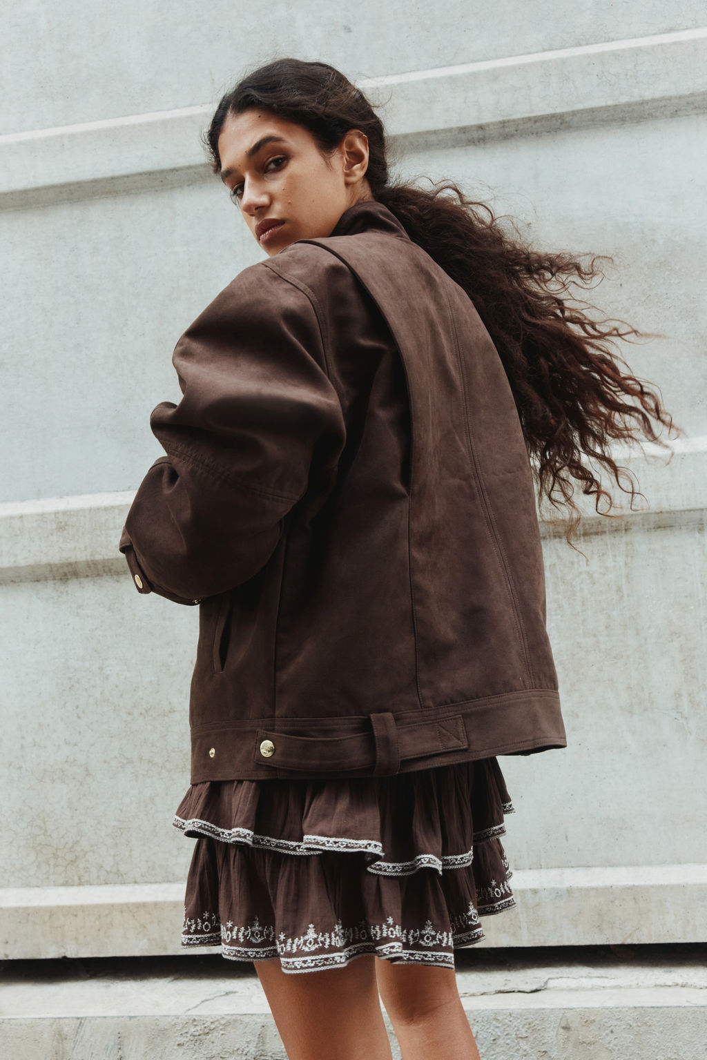 Cazadora biker oversize - H&m фото 5