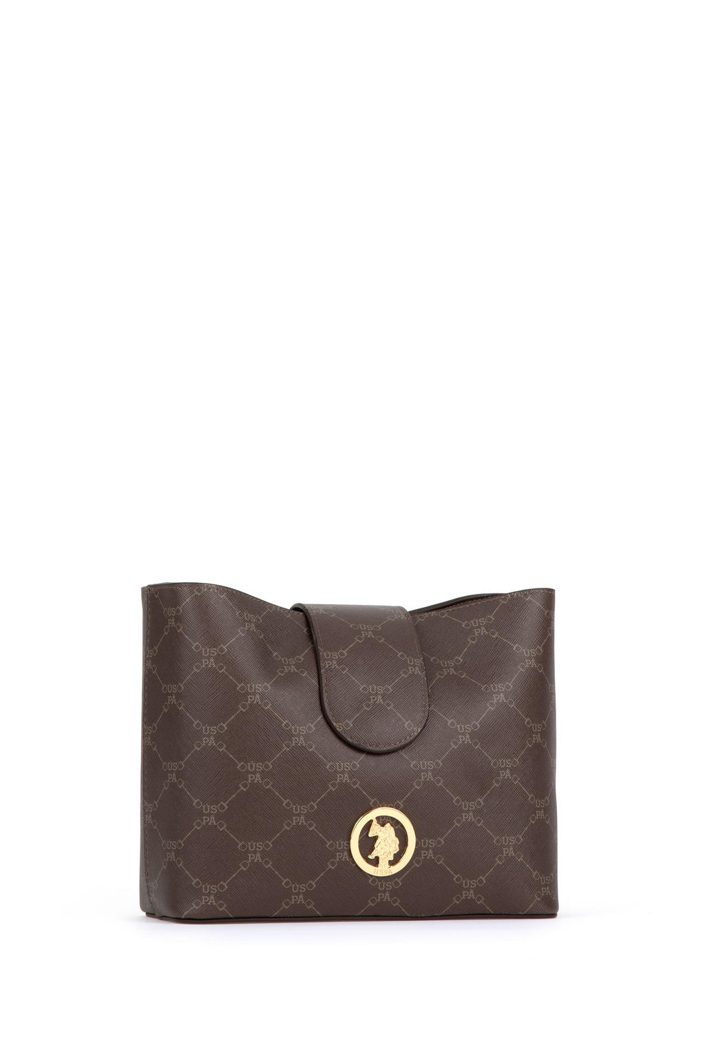 Женская коричневая сумка через плечо Неожиданная скидка в корзине - U.s. polo assn фото 4