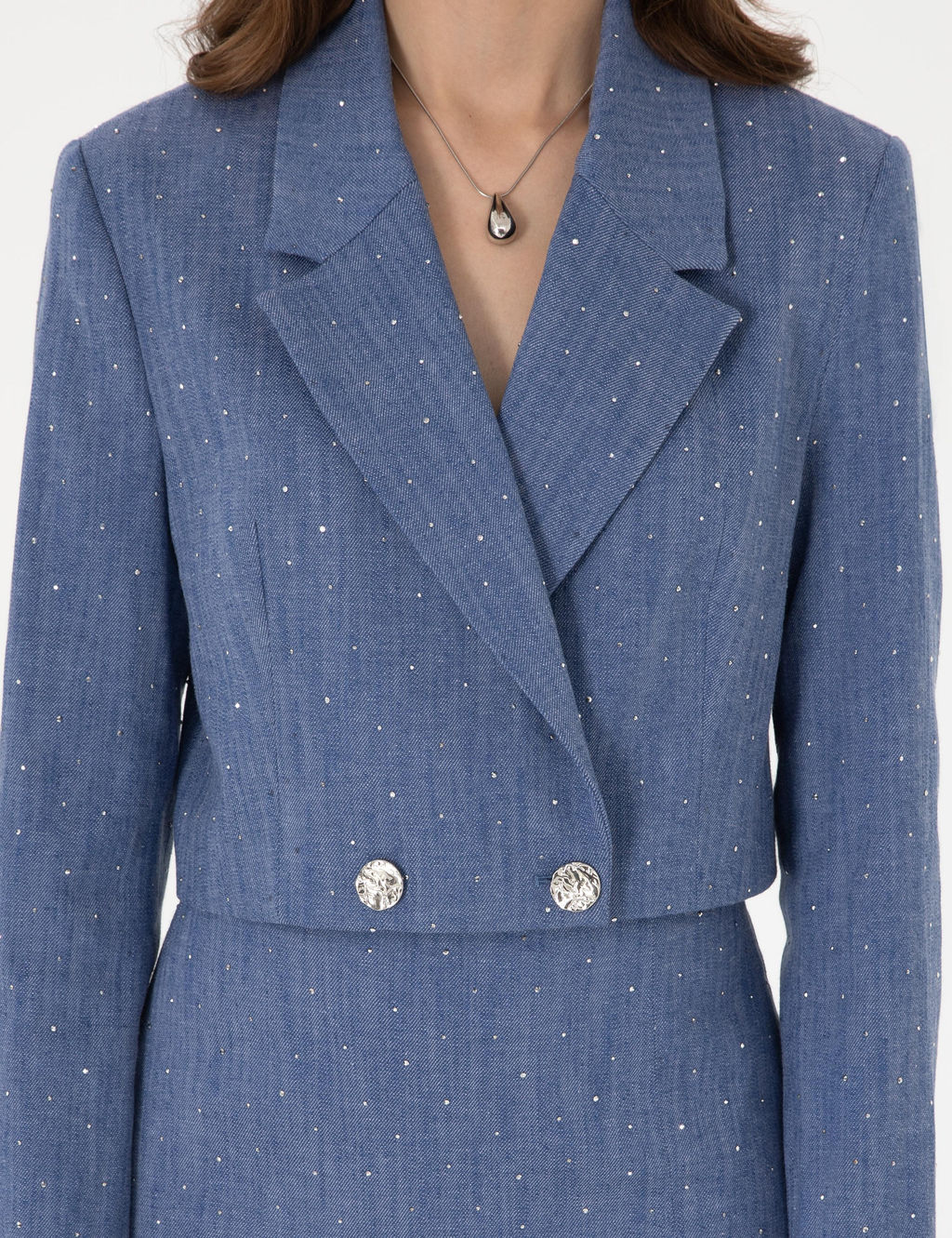 _ndigo Crop Top Ceket