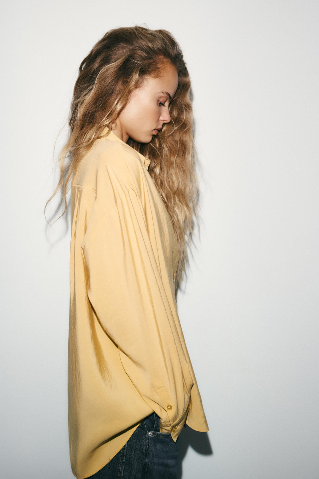 OVERSIZE FLOWING SHIRT - Zara фото 11
