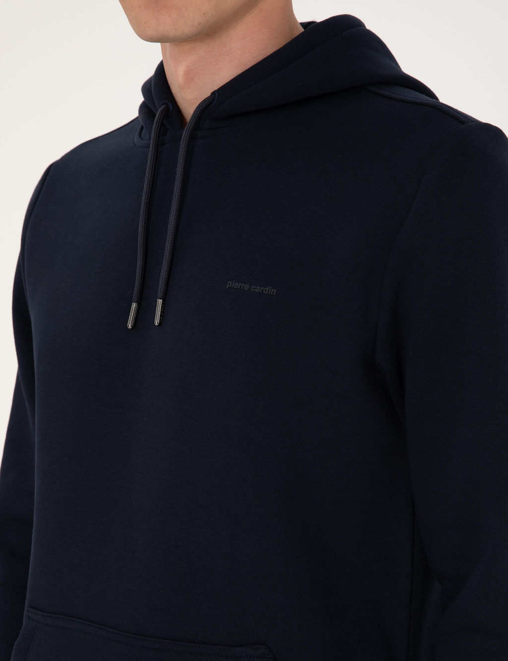 Lacivert 2 _plik Regular Fit __i Polarl_ Kap__onlu Basic Sweatshirt - Pierre cardin фото 7
