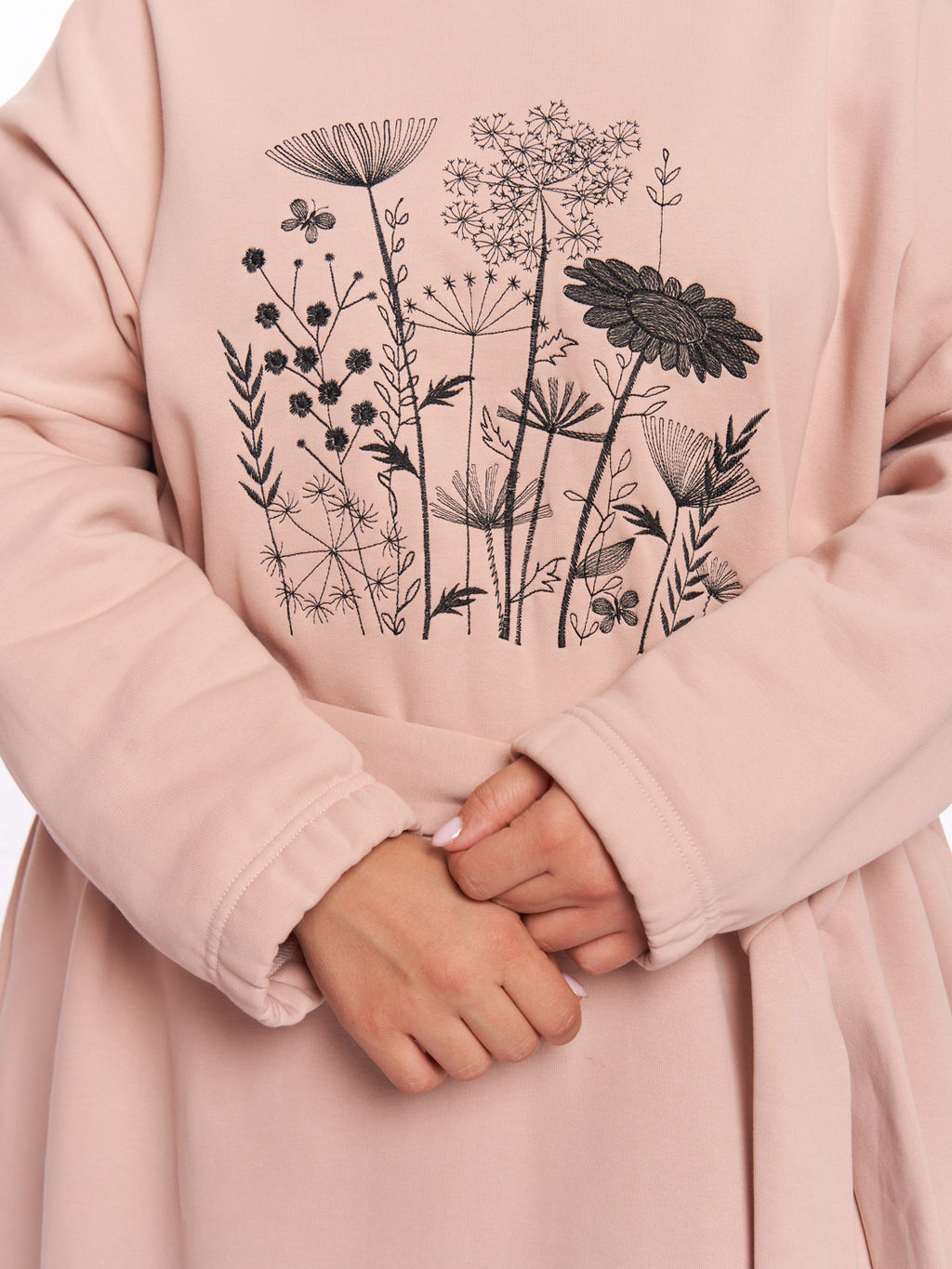 Платье с капюшоном PP83261PIN37 - Артесса фото 6