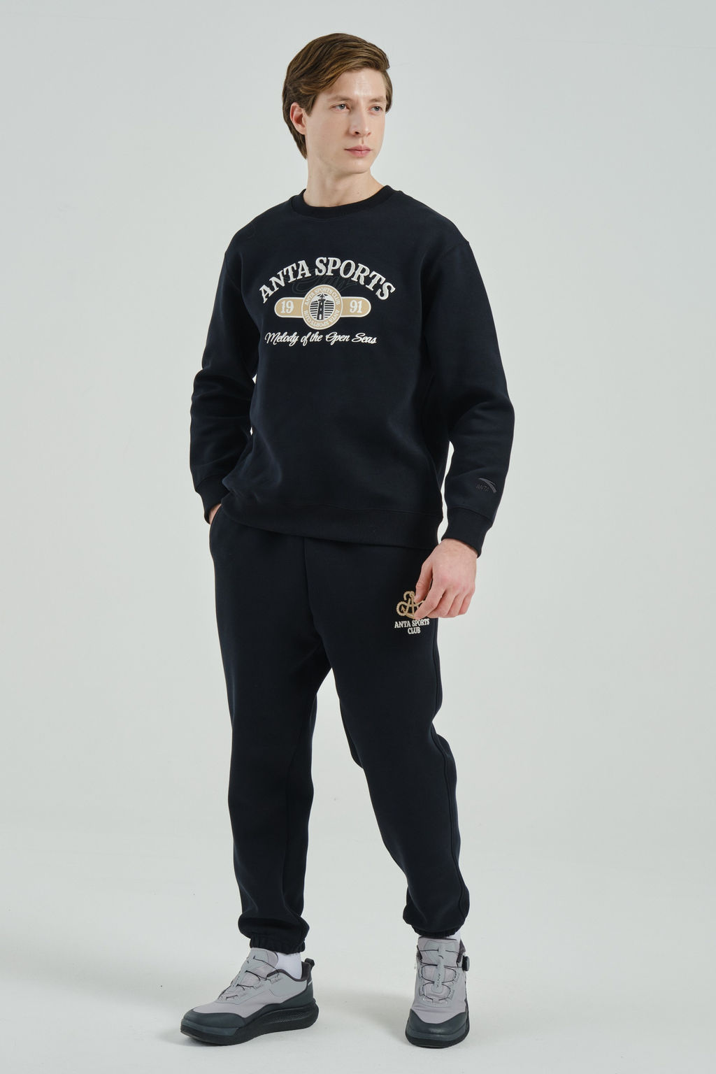 Свитшот Черный - Anta фото 2