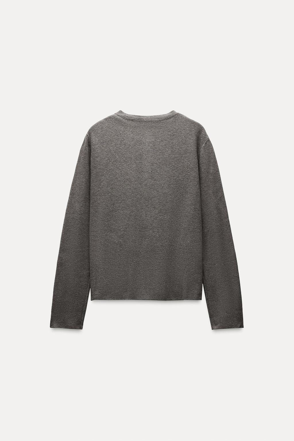 PLAIN KNIT CARDIGAN - Zara фото 8