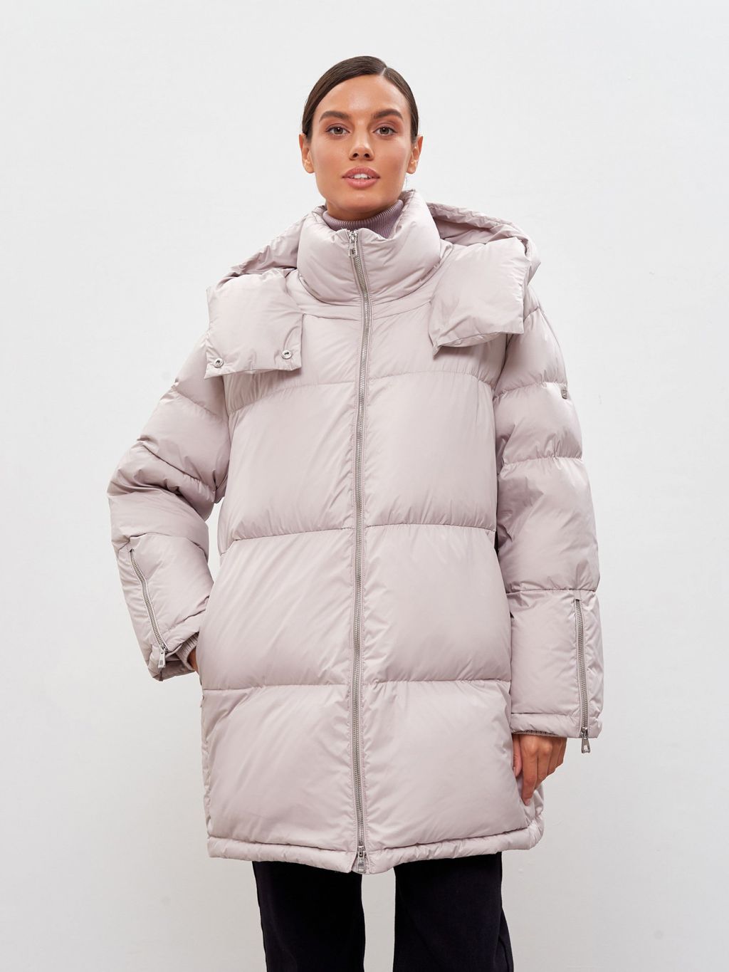 Conso/WDM 220511 - lilac mist Пуховая Куртка  фото 3
