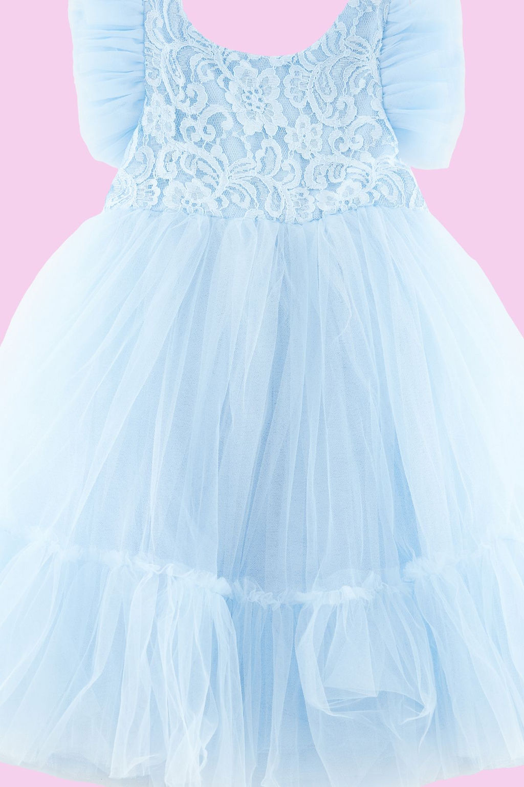 Mavi K?z Cocuk Dogum Gunu/Parti/Dugun Abiye Tutu Elbise TKDSS24EL00011 - Trendyolmilla фото 4