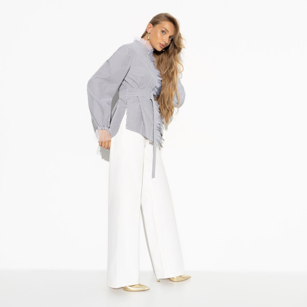 Рубашка Идеальный стиль (с поясом) - Charutti фото 12