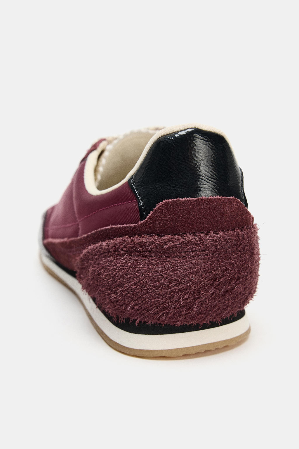 DEPORTIVA CONTRASTE / Rojo Burgundy - Zara фото 4