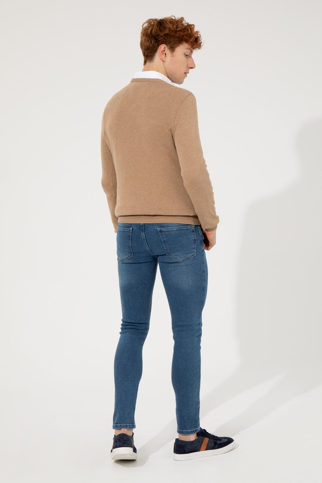 Erkek Mavi Jean Pantolon