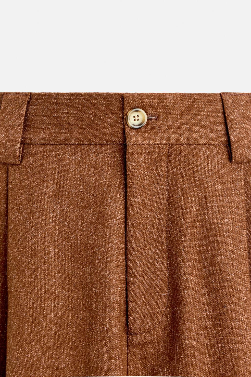 WIDE-LEG TROUSERS X HARRY LAMBERT - Zara фото 9