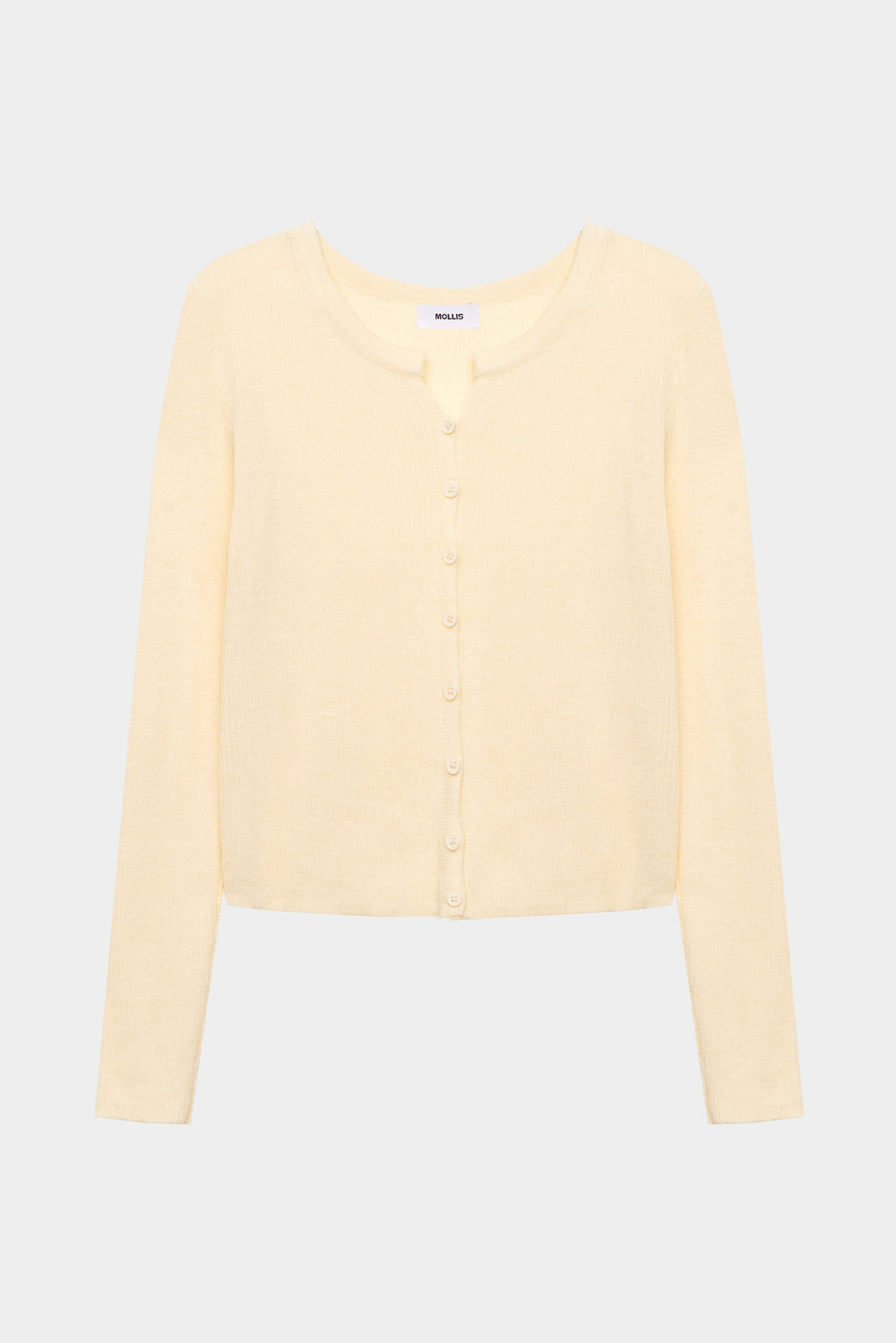 Кардиган однотонный на пуговицах - Mollis фото 6