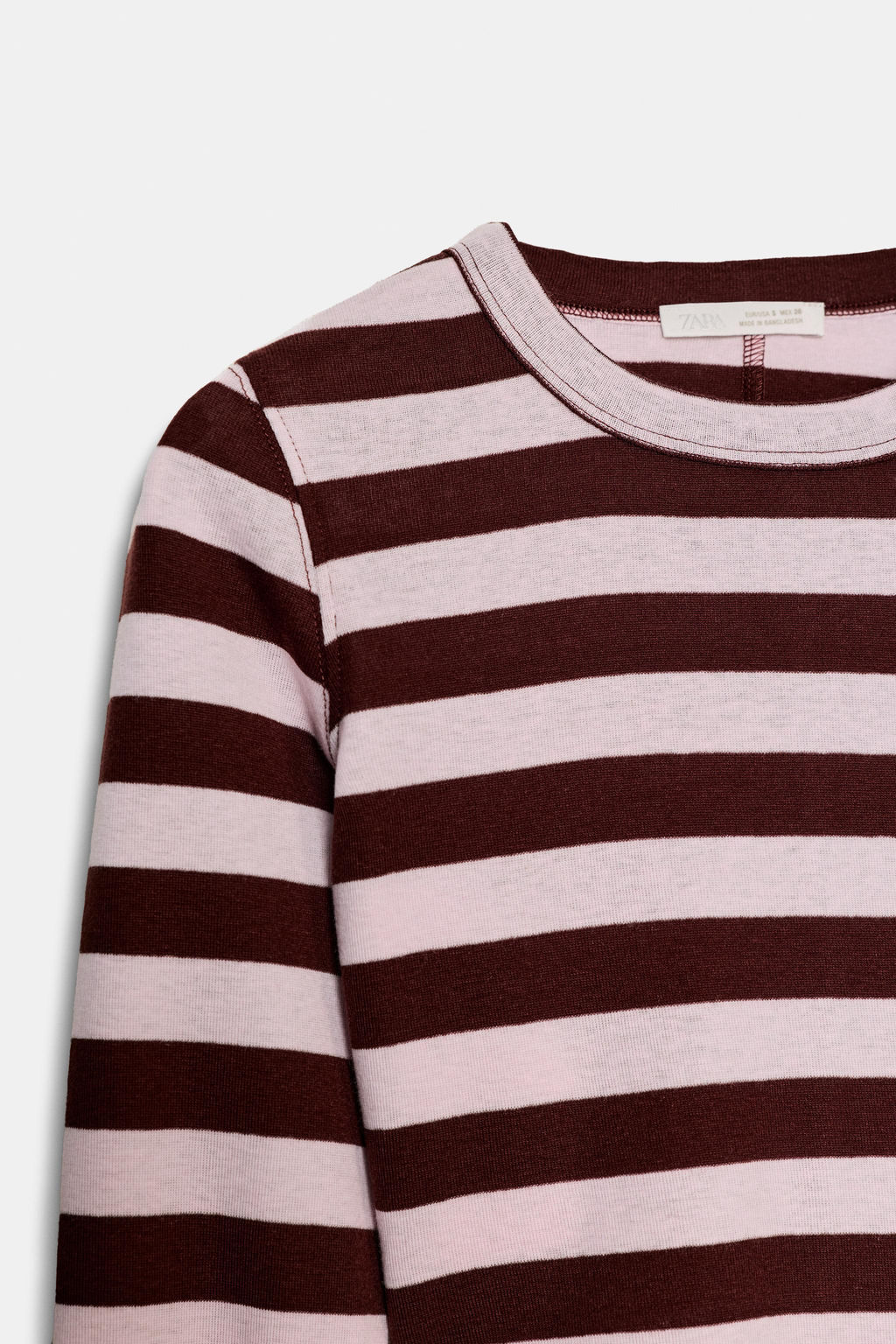 STRIPED CROP TOP - Zara фото 14