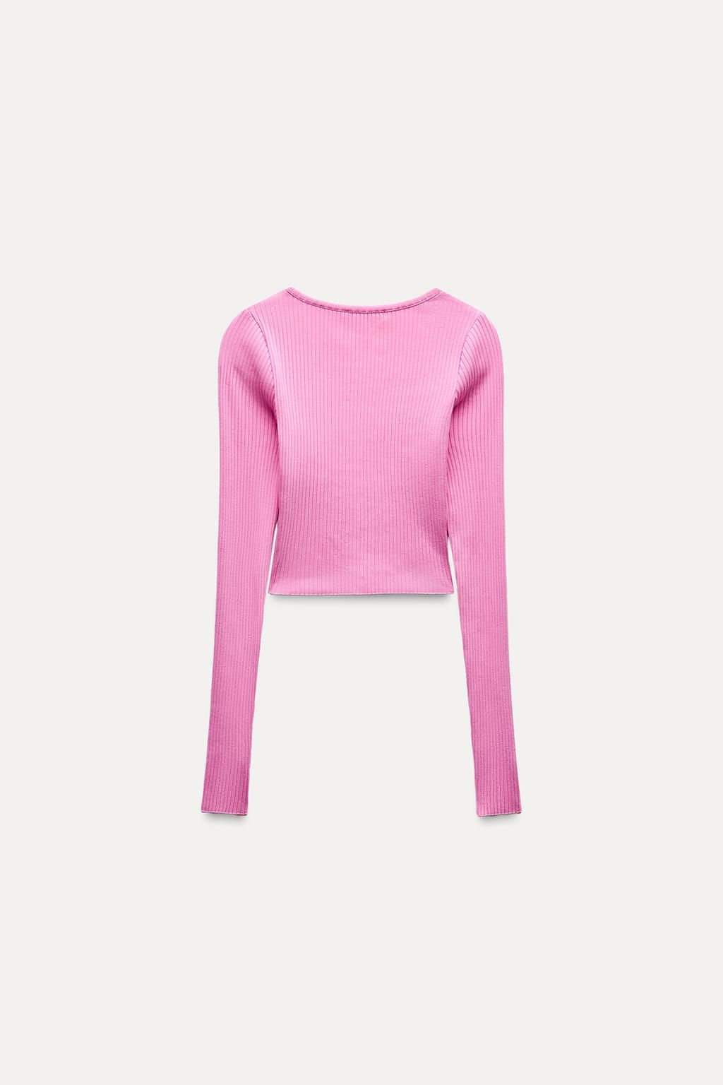 RIBBED CARDIGAN - Zara фото 12