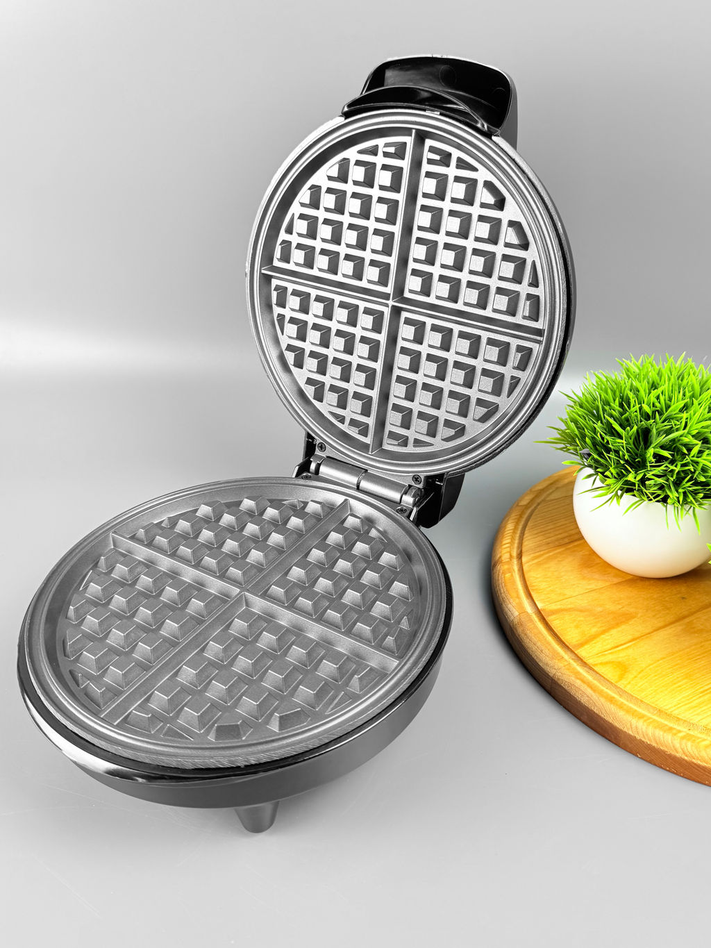 Вафельница электрическая для венских и бельгийских вафель 1200Вт SC-557W OLS-HC-22