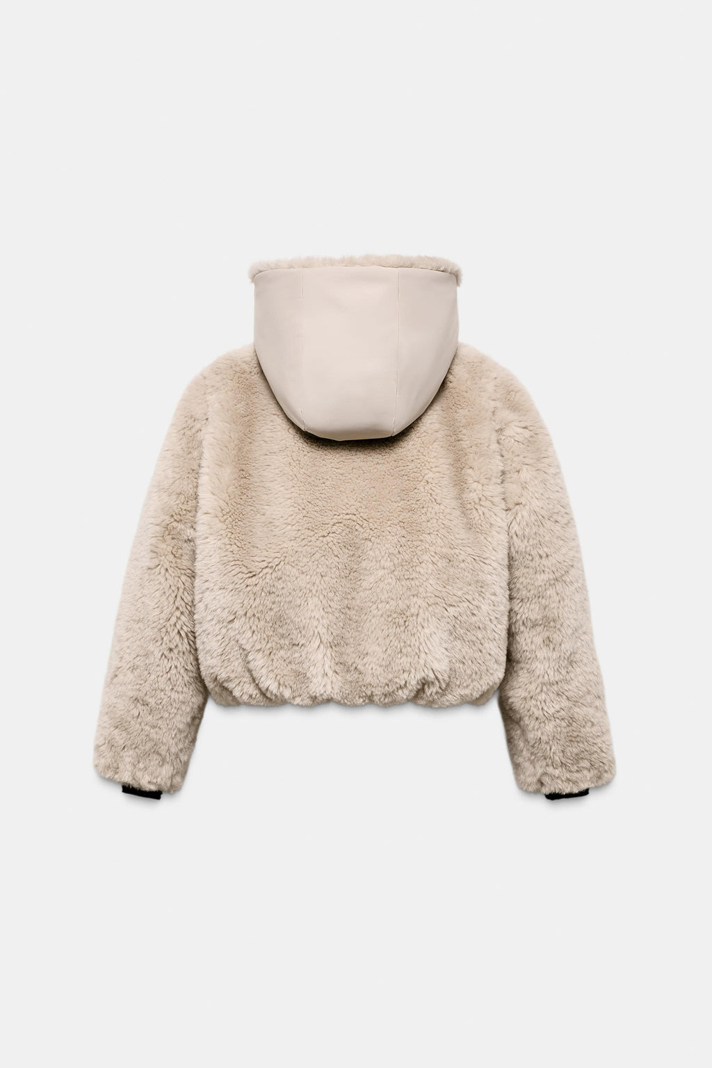 SHORT FAUX FUR HOODED COAT RECCO® TECHNOLOGY SKI COLLECTION - Zara фото 22