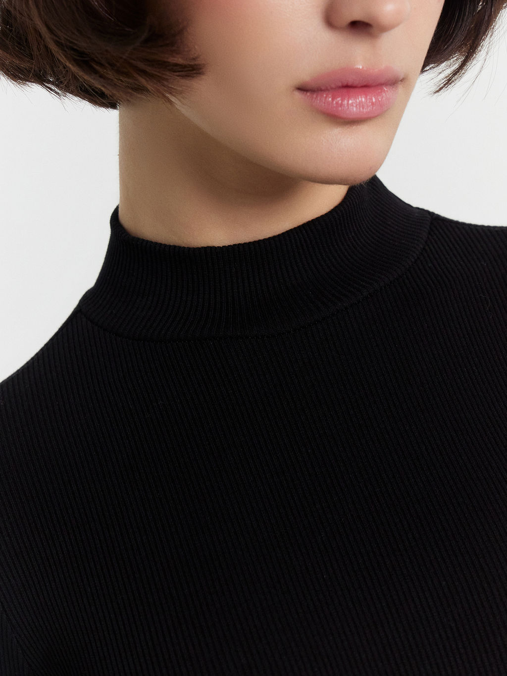 Платье женское черное длинное