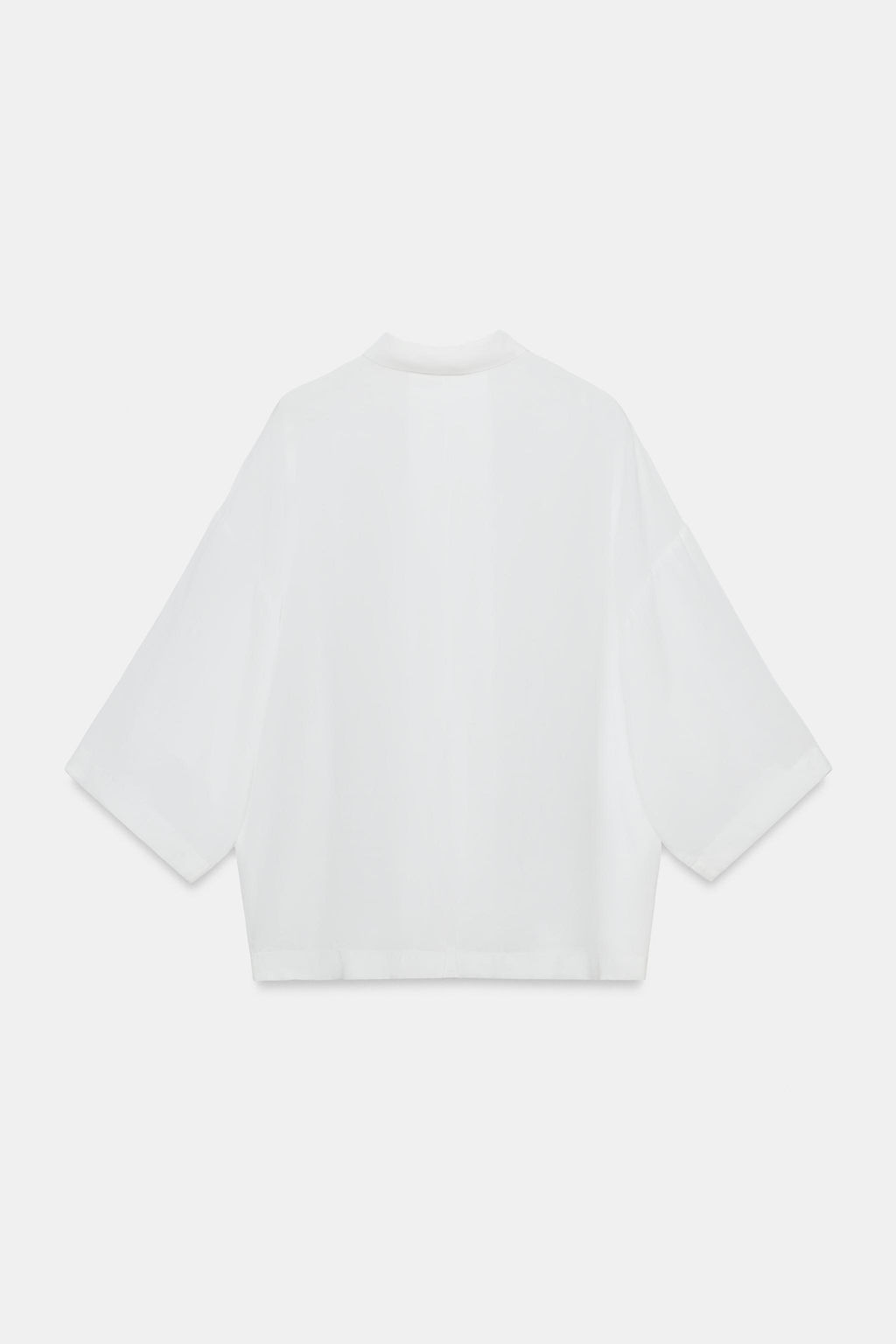CAMISA FLUIDA OVERSIZE ZW COLLECTION / Blanco - Zara фото 5