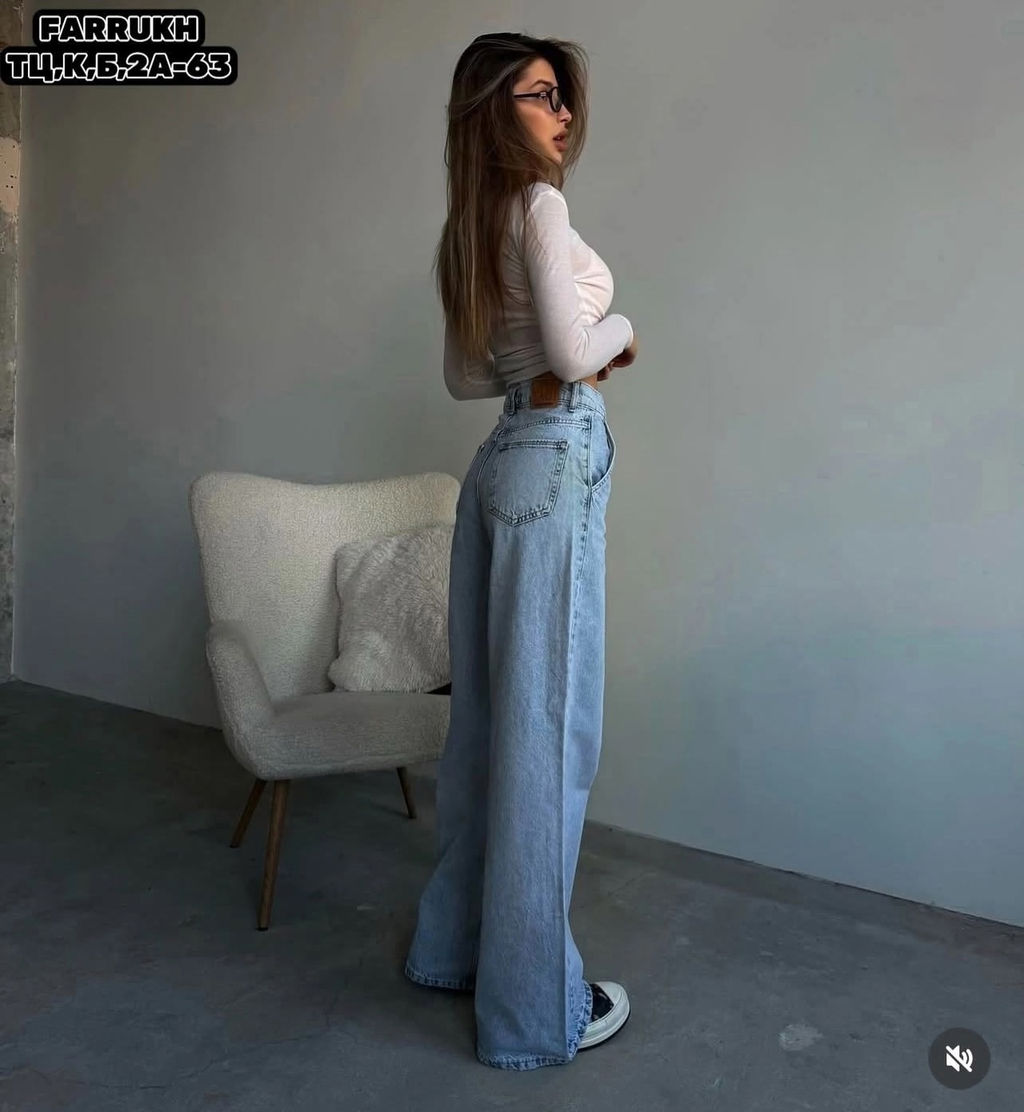 Джинсы трубы, Артикул: 135717 - Liketon фото 2