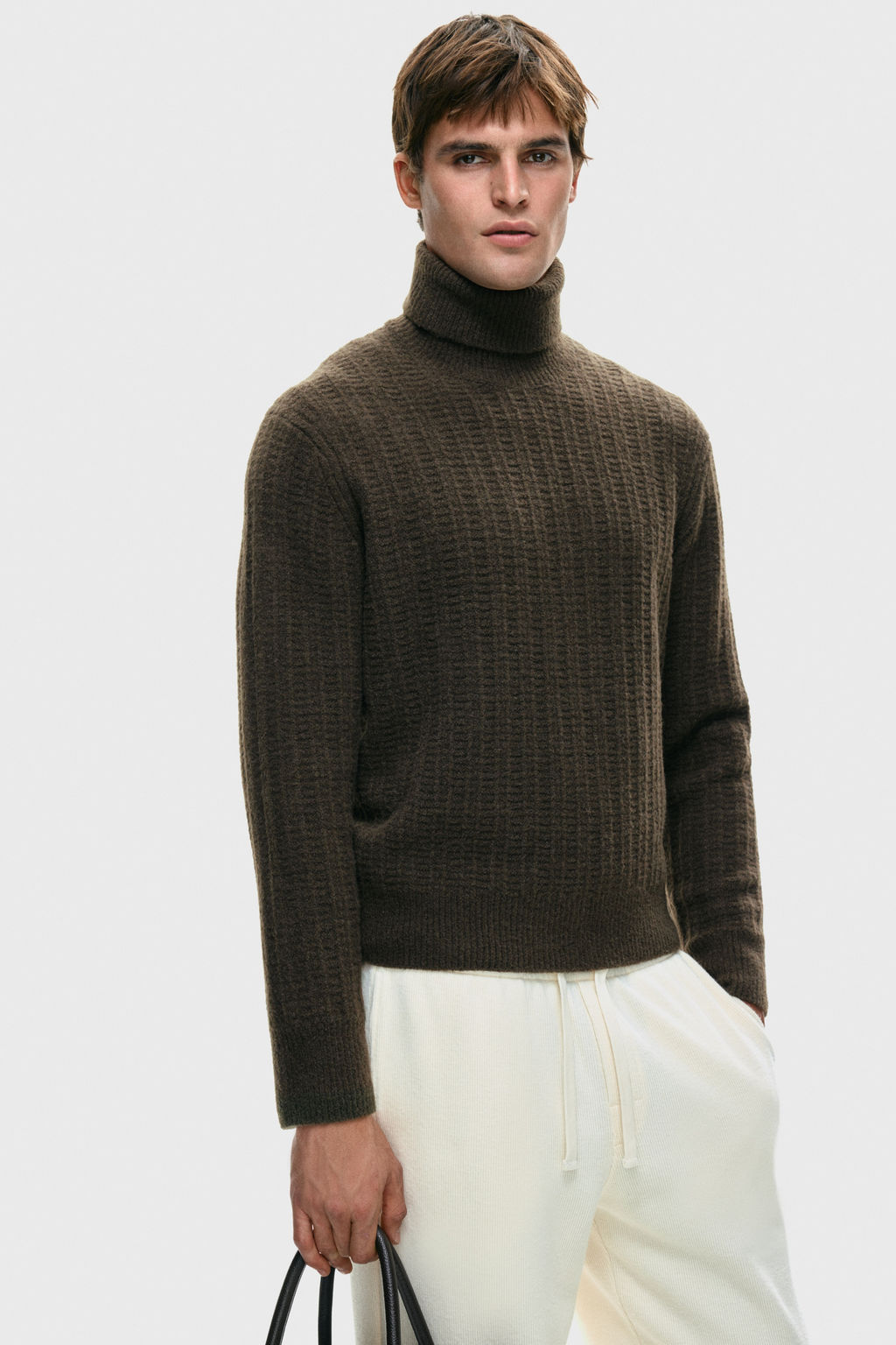 Jersey de cuello alto Regular Fit - H&m фото 7