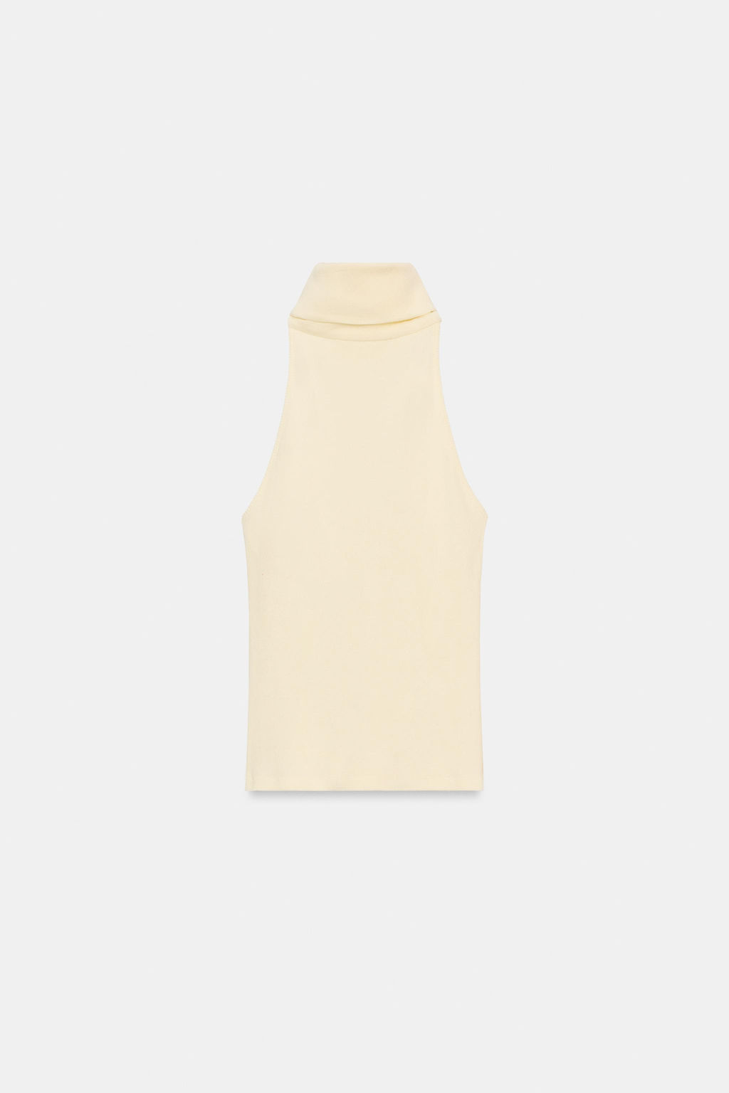 TOP CUELLO ALTO MANGA SISA / Crudo - Zara фото 3