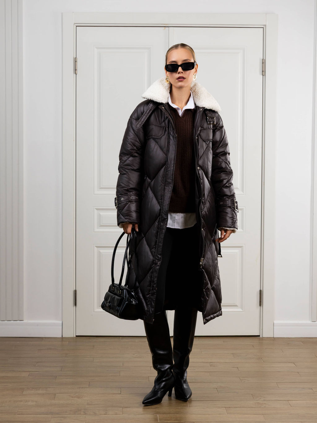 Пуховик женский HOOPS, арт. 81828zm  фото 2