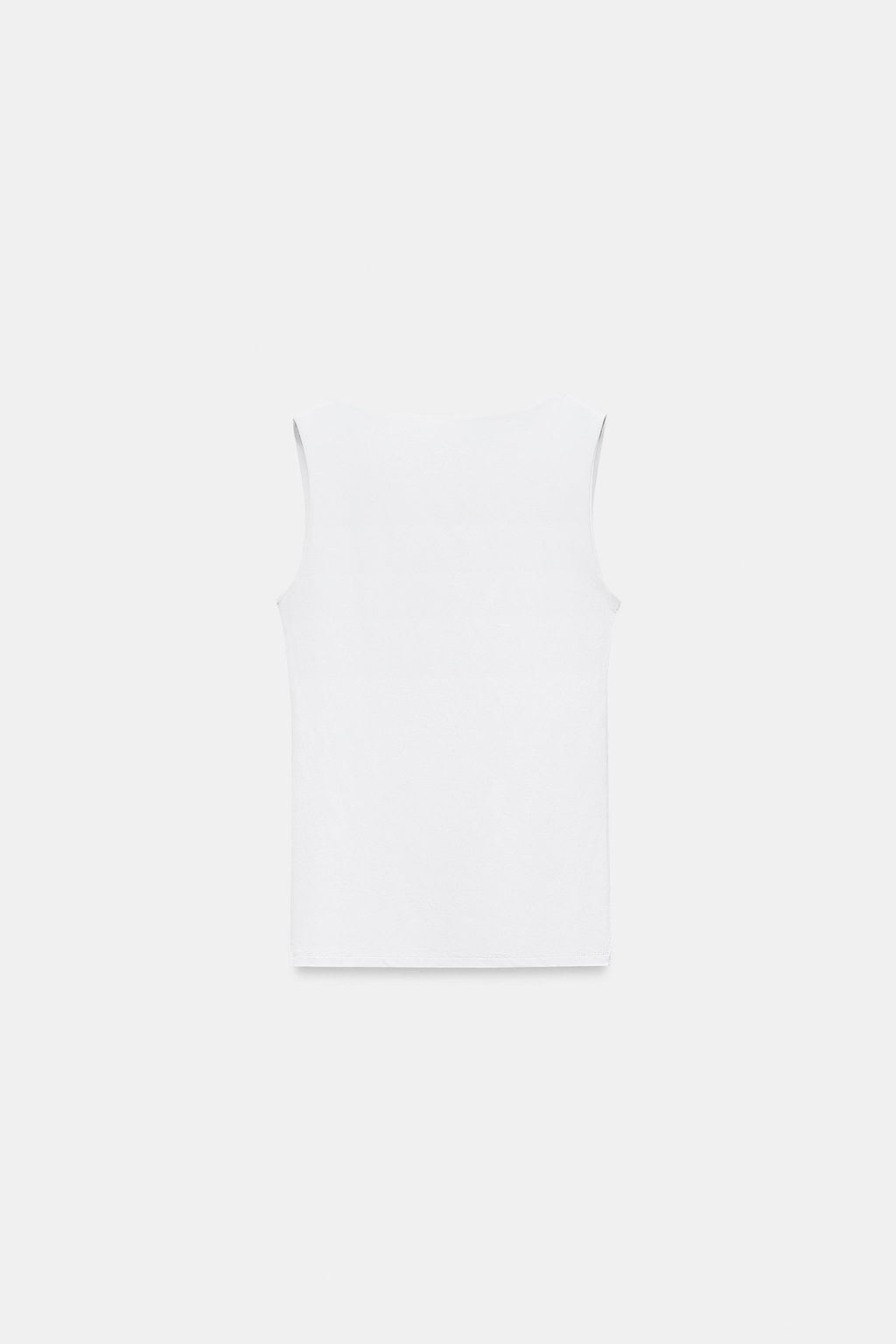 POLYAMIDE TOP WITH WIDE STRAPS - Zara фото 43