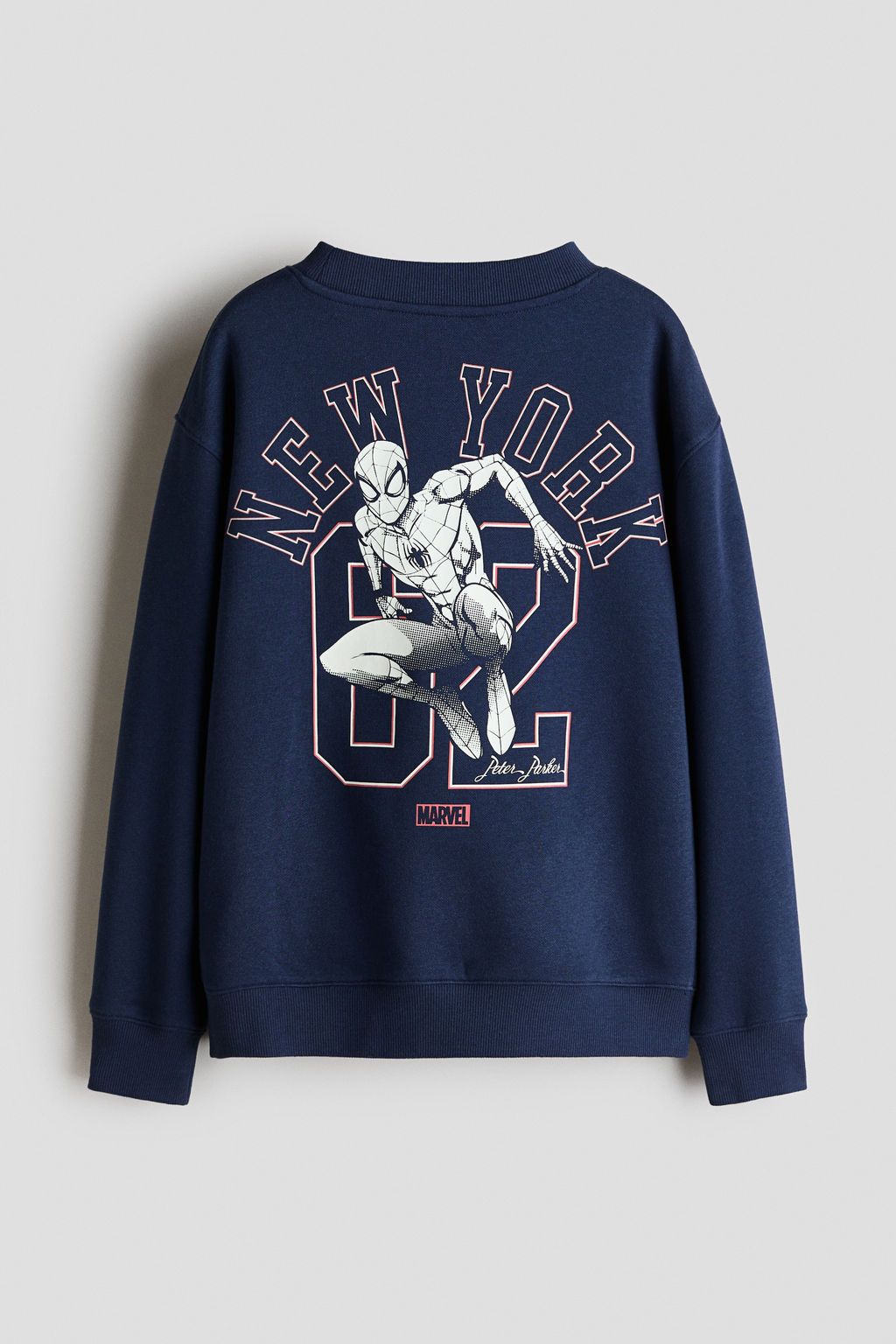 Sudadera estampada con interior cepillado