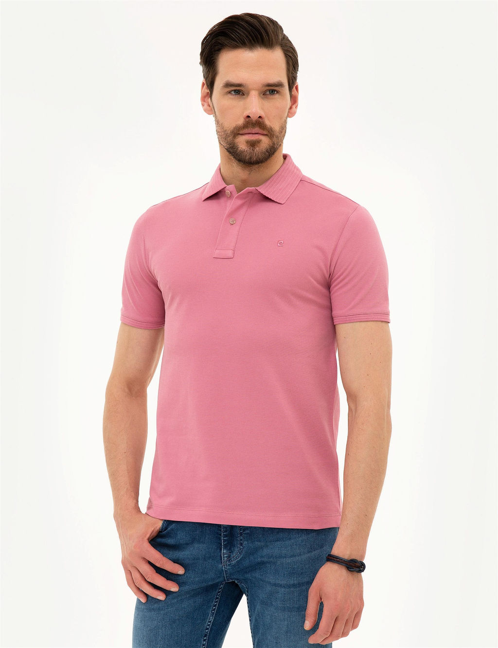 G_l Kurusu Slim Fit Polo Yaka Basic Ti__rt - Pierre cardin фото 2