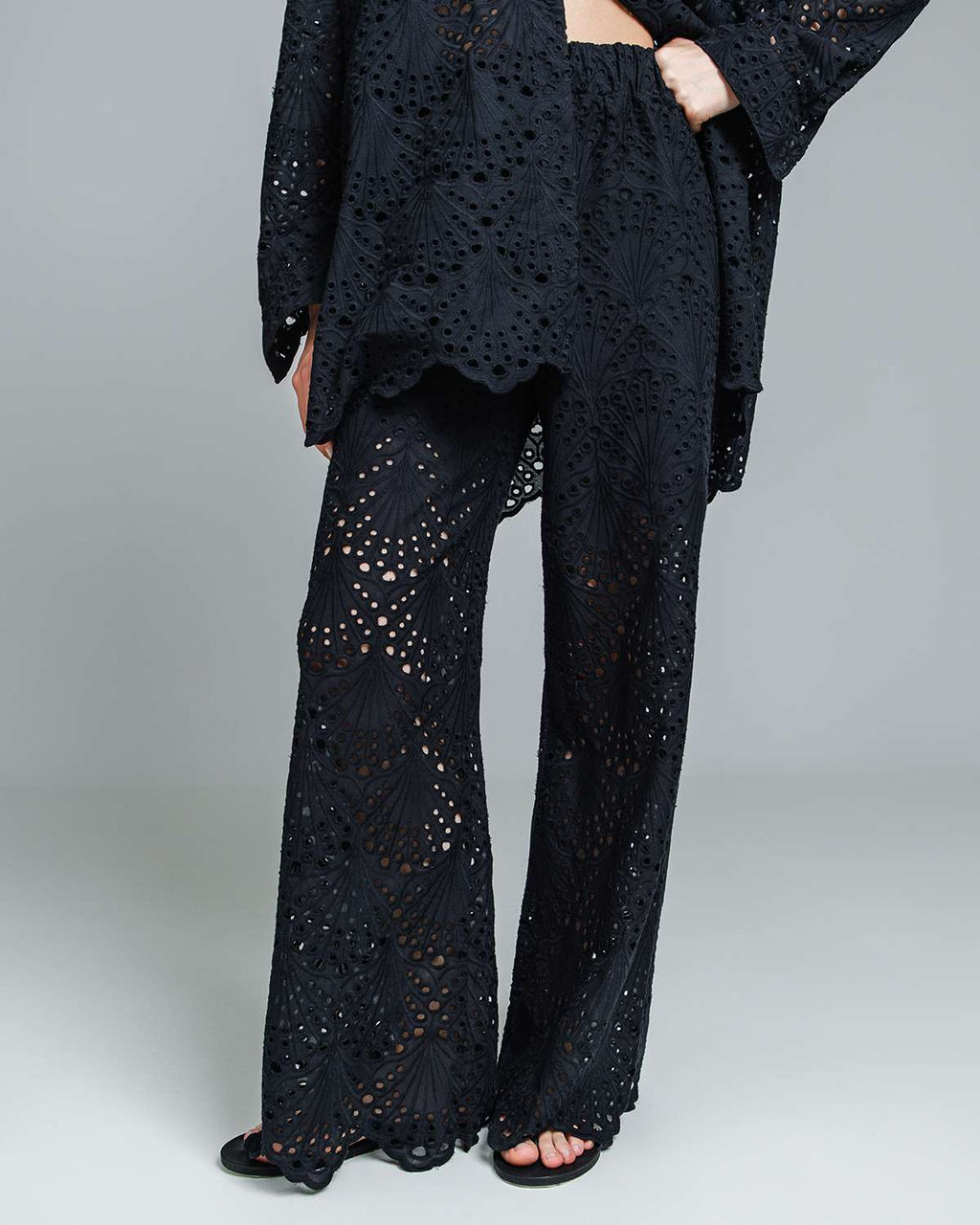 Брюки палаццо шитьё  100% хлопок - Sahar art lab фото 7