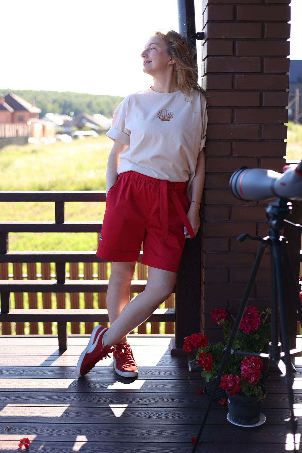 Шорты Whale Red - Captain's mate фото 8